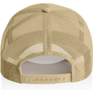 AS Colour 1161 Frame Foam Trucker Cap - Back View | color:Khaki|view:back