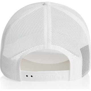 AS Colour 1161 Frame Foam Trucker Cap - Back View | color:White|view:back