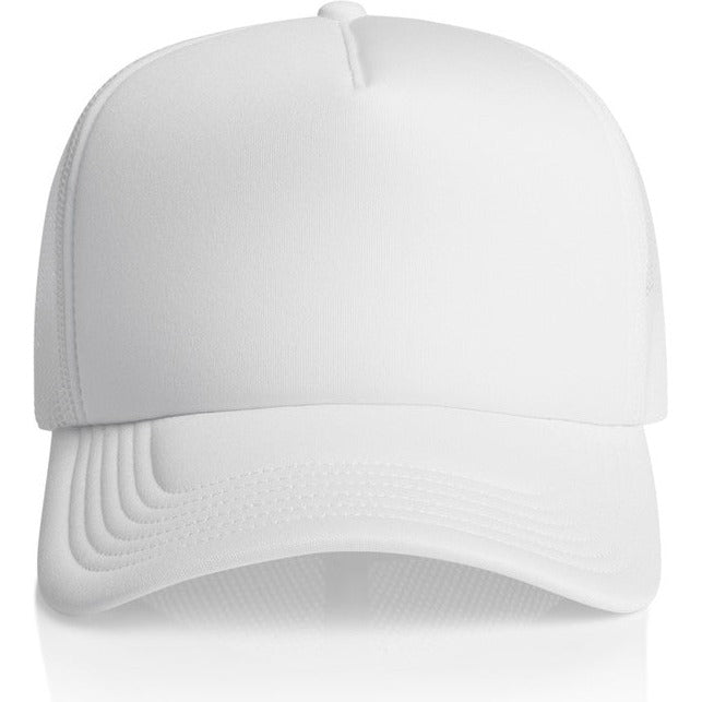 AS Colour Frame Foam Trucker Cap | 1161 (White)