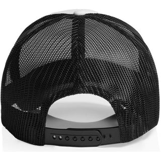 AS Colour 1163 Frame Foam Two-Tone Trucker - Back View | color:White/Black|view:back