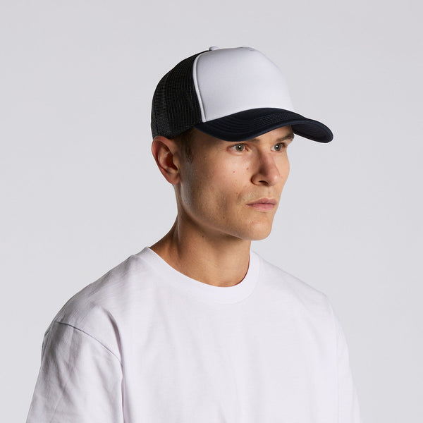 AS Colour Frame Foam Two-Tone Trucker | 1163 (White/Navy)