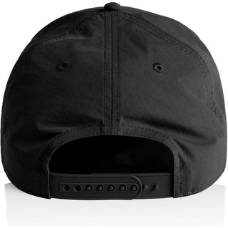 AS Colour 1162 Frame Nylon Cap - Back View | color:Black|view:back