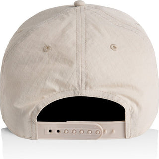 AS Colour 1162 Frame Nylon Cap - Back View | color:Bone|view:back