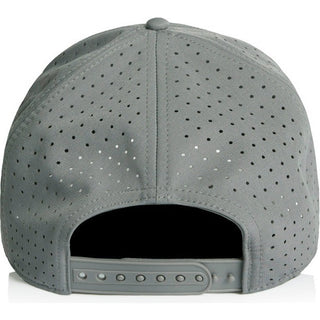 AS Colour 1166 Frame Perforated Cap - Back View | color:Shadow|view:back