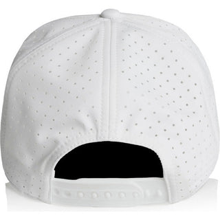 AS Colour 1166 Frame Perforated Cap - Back View | color:White|view:back