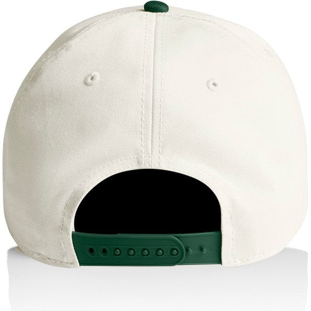 AS Colour Frame Two-Tone Cap | 1165 (Natural/Forest)