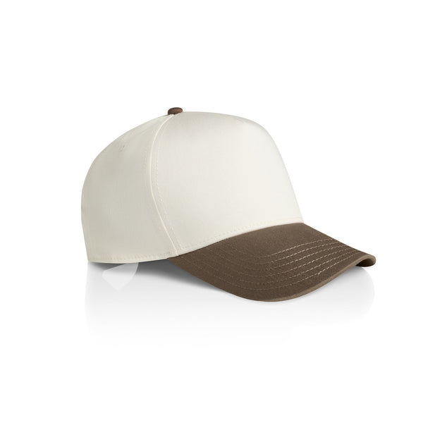 AS Colour Frame Two-Tone Cap | 1165 (Natural/Walnut)