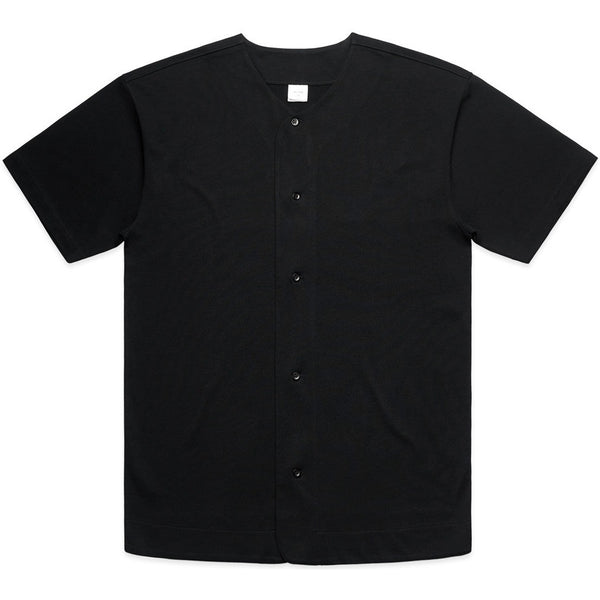 AS Colour Heavy Baseball Jersey | 5423 (Black)