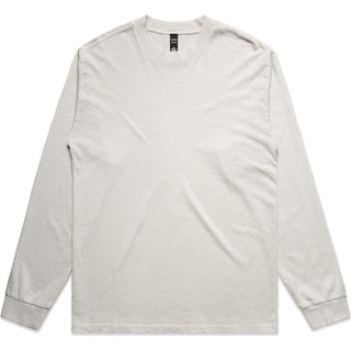 AS Colour 5083 Heavy Faded L/S Tee - Front View | color:Faded Bone|view:front