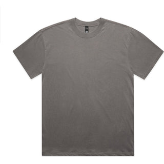 AS Colour  Heavy Faded Minus Tee [-5cm] 5086 (Faded Grey) - Front View | color:|view:front