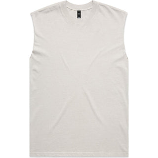 AS Colour 5084 Heavy Faded Tank - Front View | color:Faded Bone|view:front