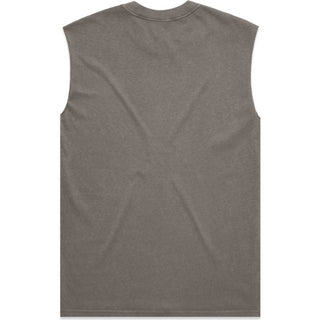 AS Colour 5084 Heavy Faded Tank - Back View | color:Faded Grey|view:back