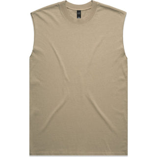 AS Colour 5084 Heavy Faded Tank - Front View | color:Faded Khaki|view:front