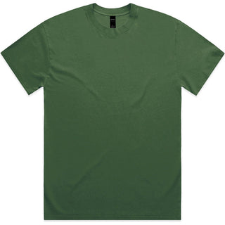 AS Colour 5082 Heavy Faded Tee - Front View | color:Faded Forest|view:front