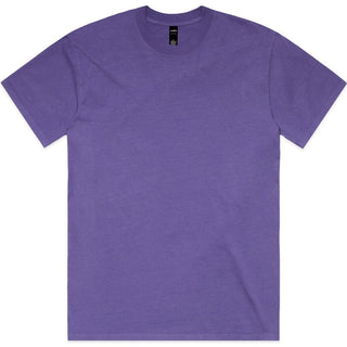 AS Colour 5082 Heavy Faded Tee - Front View | color:Faded Violet|view:front
