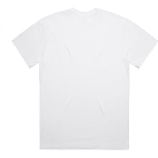 AS Colour 5082 Heavy Faded Tee - Back View | color:Faded White|view:back