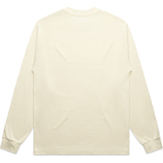 AS Colour 5081 Heavy L/S Tee - Back View | color:Butter|view:back