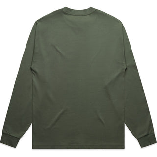 AS Colour 5081 Heavy L/S Tee - Back View | color:Cypress|view:back