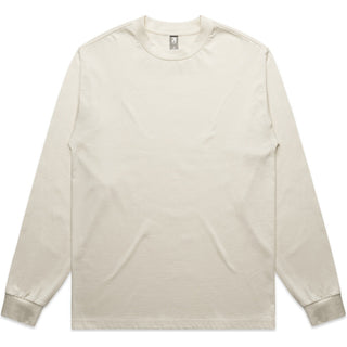 AS Colour 5081 Heavy L/S Tee - Front View | color:Ecru|view:front