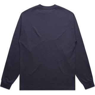 AS Colour 5081 Heavy L/S Tee - Back View | color:Midnight Blue|view:back