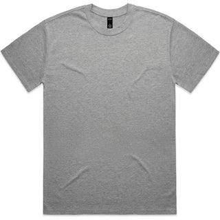 AS Colour 5080 Heavy Tee - Front View | color:Grey Marle|view:front