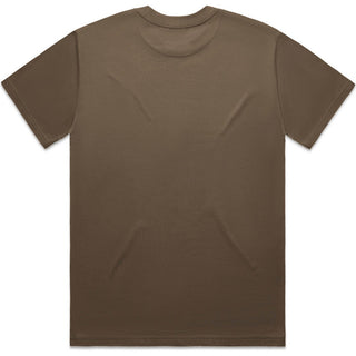 AS Colour 5080 Heavy Tee - Back View | color:Walnut|view:back