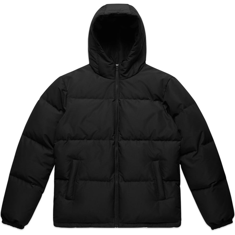 AS Colour Hooded Puffer Jacket | 5590 (Black)