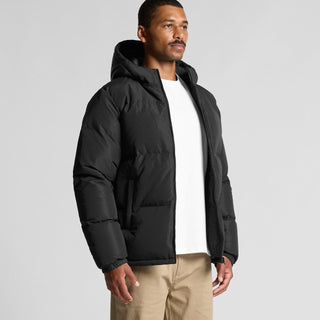 AS Colour Hooded Puffer Jacket | 5590 (Black)