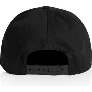 AS Colour 1140 Icon Cap - Back View | color:Black|view:back