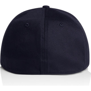 AS Colour 1143 Icon Flex Cap - Back View | color:Navy|view:back