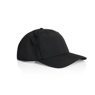 AS Colour 1142 Icon Nylon Cap - Side view | color:Black|view:side