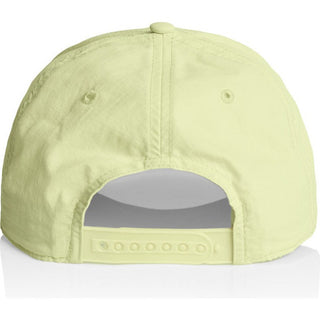 AS Colour 1142 Icon Nylon Cap - Back View | color:Lime|view:back