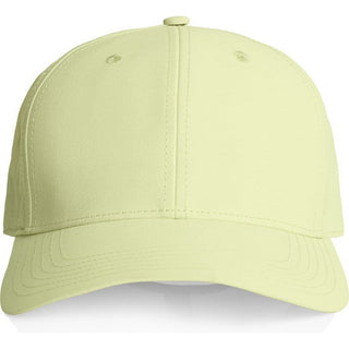 AS Colour 1142 Icon Nylon Cap - Front View | color:Lime|view:front