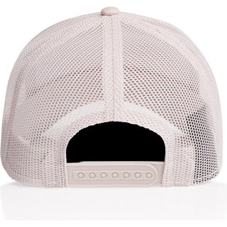 AS Colour 1141 Icon Trucker Cap - Back View | color:Bone|view:back