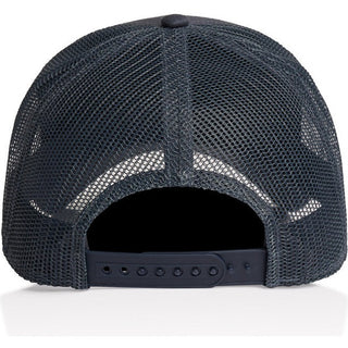 AS Colour 1141 Icon Trucker Cap - Back View | color:Petrol Blue|view:back