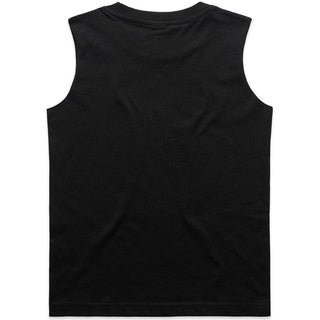 AS Colour 3009 Kids Barnard Tank - Back View | color:Black|view:back