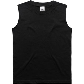 AS Colour 3009 Kids Barnard Tank - Front View | color:Black|view:front