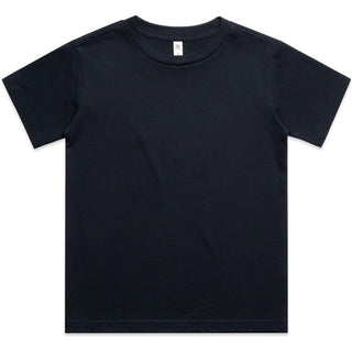 AS Colour 3060 Kids Classic Tee - Front View | color:Navy|view:front