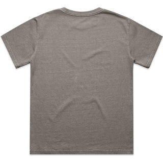 AS Colour 3070 Kids Heavy Faded Tee - Back View | color:Faded Grey|view:back