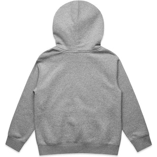 AS Colour 3036 Kids Relax Hood - Back View | color:Grey Marle|view:back