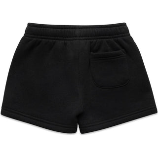 AS Colour 3042 Kids Relax Track Shorts - Back View | color:Black|view:back