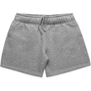AS Colour 3042 Kids Relax Track Shorts - Front View | color:Grey Marle|view:front
