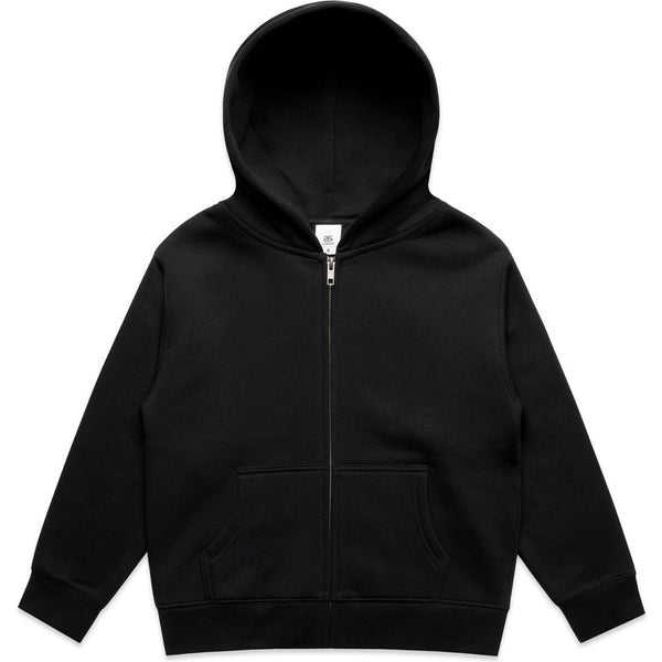 AS Colour Kids Relax Zip Hood | 3038 (Black)