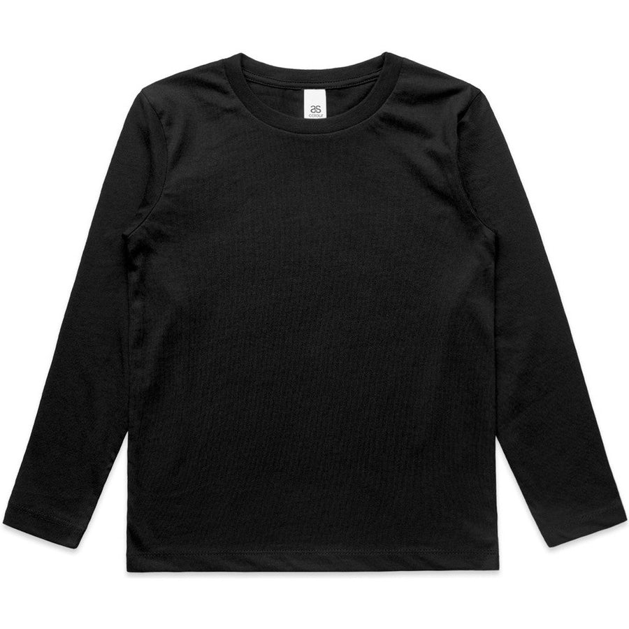 AS Colour Kids Staple L/S Tee | 3007 (Black)