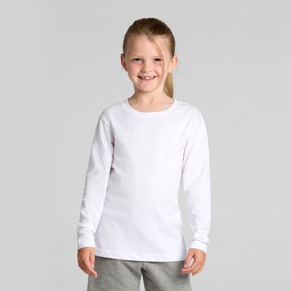 AS Colour Kids Staple L/S Tee | 3007 (Black)