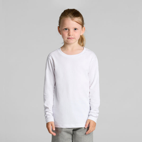AS Colour Kids Staple L/S Tee | 3007 (White)