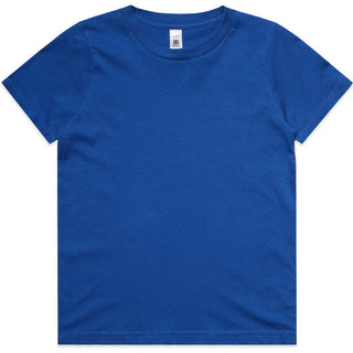 AS Colour 3005 Kids Staple Tee - Front View | color:Bright Royal|view:front
