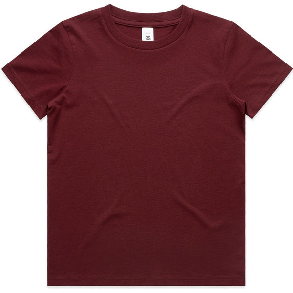 AS Colour Kids Staple Tee | 3005 (Burgundy)