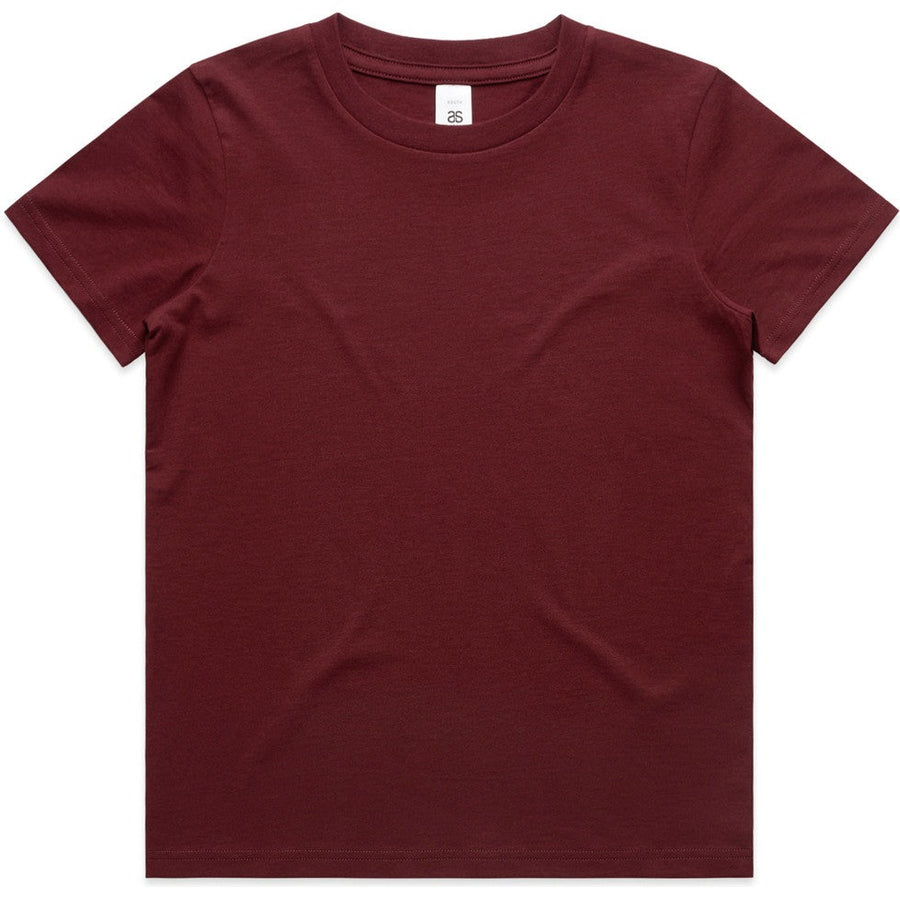 AS Colour Kids Staple Tee | 3005 (Burgundy)