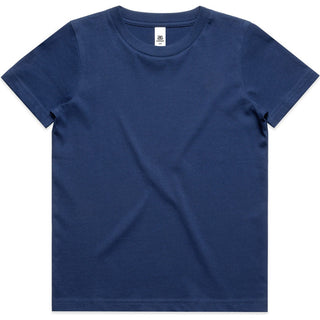 AS Colour 3005 Kids Staple Tee - Front View | color:Cobalt|view:front